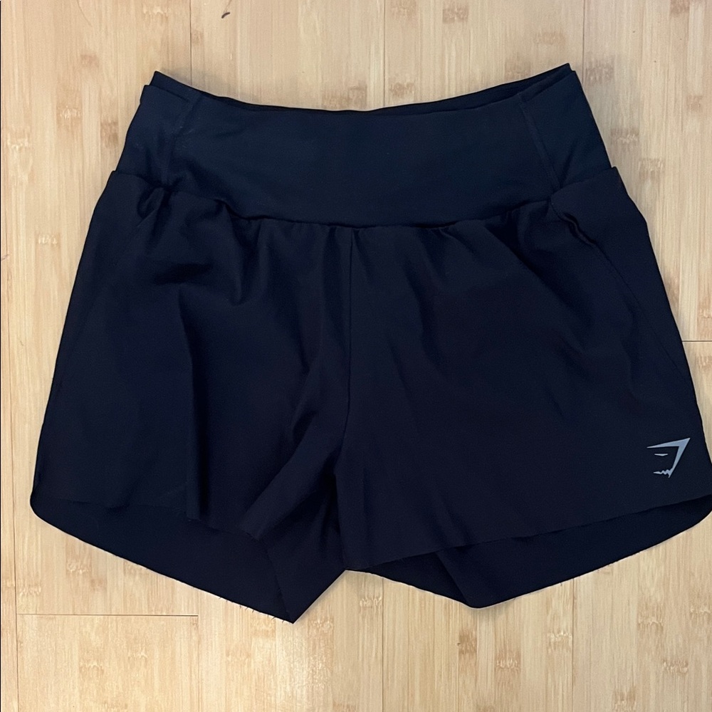 Gymshark Black Athletic Shorts